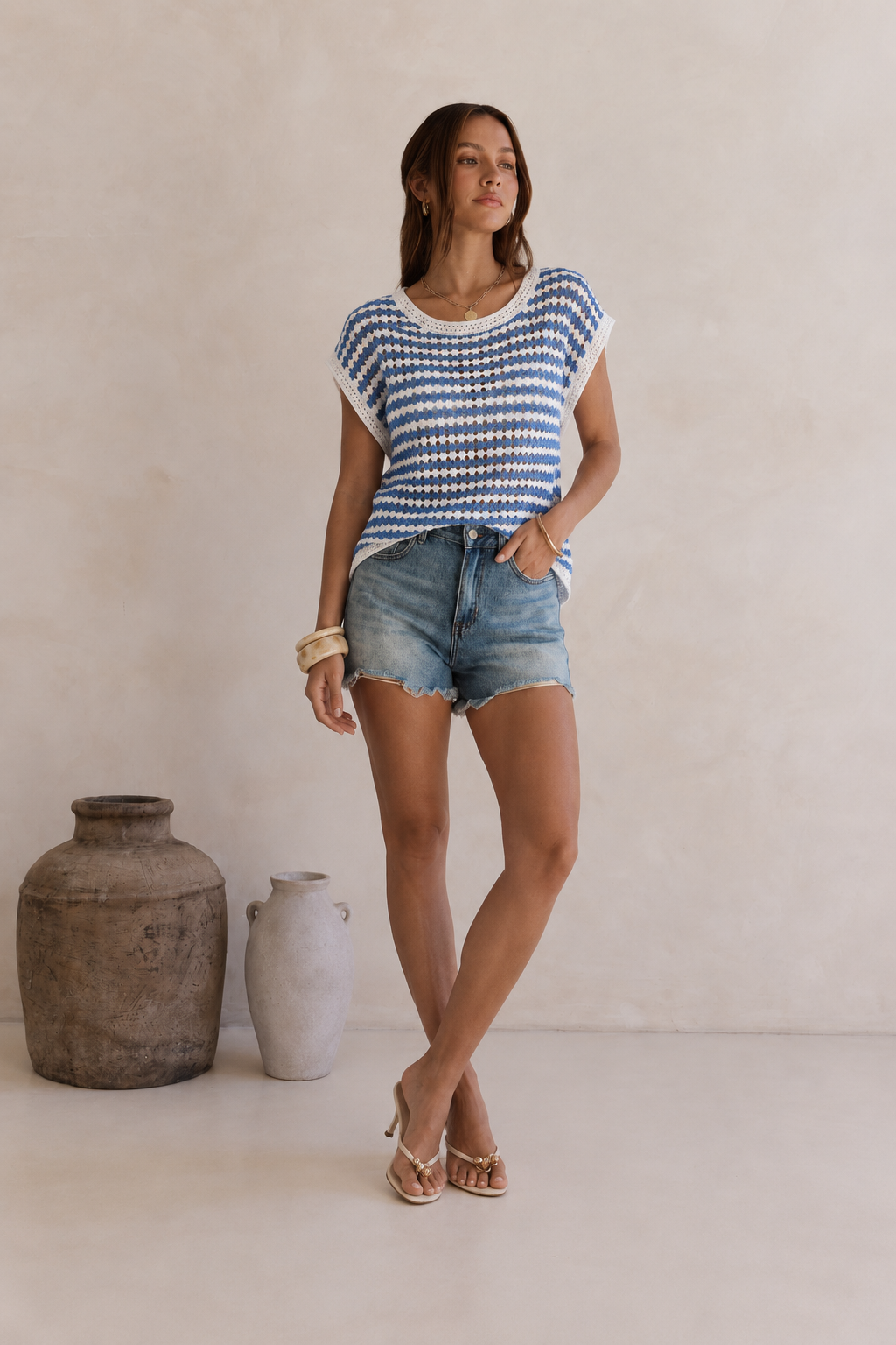 Short Knit Top