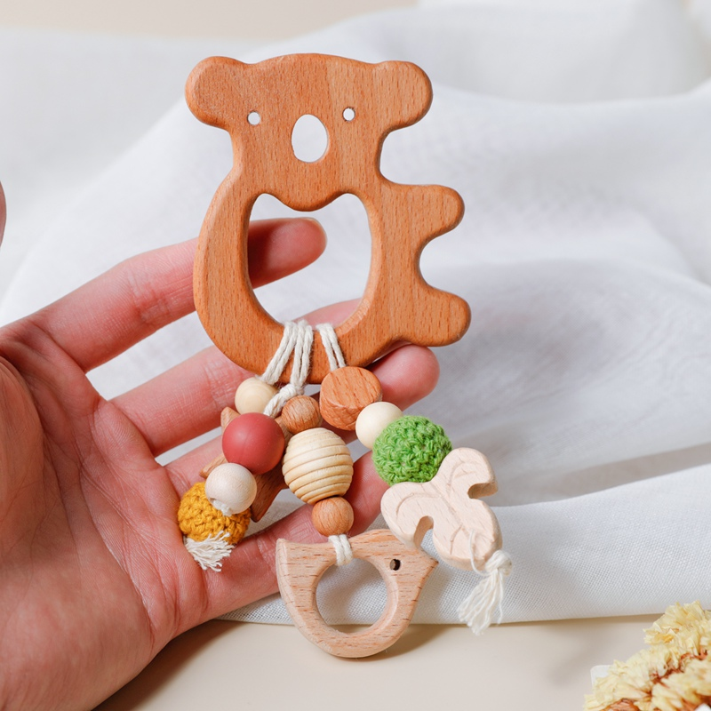 safe wooden teether